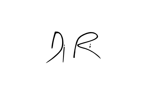 How to Draw Dj Ri signature style? Arty Signature is a latest design signature styles for name Dj Ri. Dj Ri signature style 8 images and pictures png