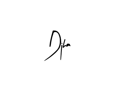 Create a beautiful signature design for name Djha. With this signature (Arty Signature) fonts, you can make a handwritten signature for free. Djha signature style 8 images and pictures png