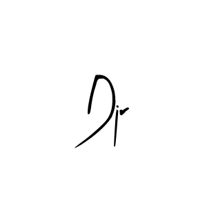 You should practise on your own different ways (Arty Signature) to write your name (Djr) in signature. don't let someone else do it for you. Djr signature style 8 images and pictures png