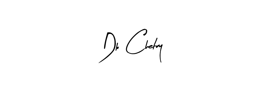 Create a beautiful signature design for name Dk Chetry. With this signature (Arty Signature) fonts, you can make a handwritten signature for free. Dk Chetry signature style 8 images and pictures png