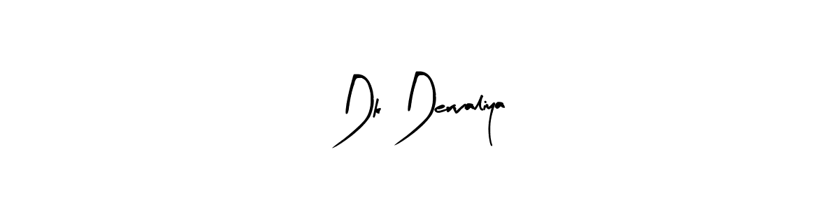 Once you've used our free online signature maker to create your best signature Arty Signature style, it's time to enjoy all of the benefits that Dk Dervaliya name signing documents. Dk Dervaliya signature style 8 images and pictures png