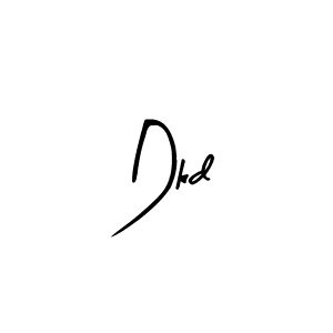 Make a beautiful signature design for name Dkd. With this signature (Arty Signature) style, you can create a handwritten signature for free. Dkd signature style 8 images and pictures png