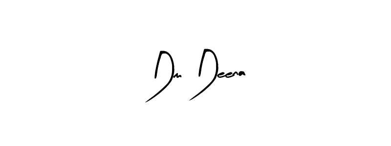 The best way (Arty Signature) to make a short signature is to pick only two or three words in your name. The name Dm Deena include a total of six letters. For converting this name. Dm Deena signature style 8 images and pictures png