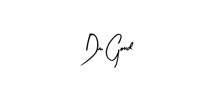 How to make Dm Goud signature? Arty Signature is a professional autograph style. Create handwritten signature for Dm Goud name. Dm Goud signature style 8 images and pictures png