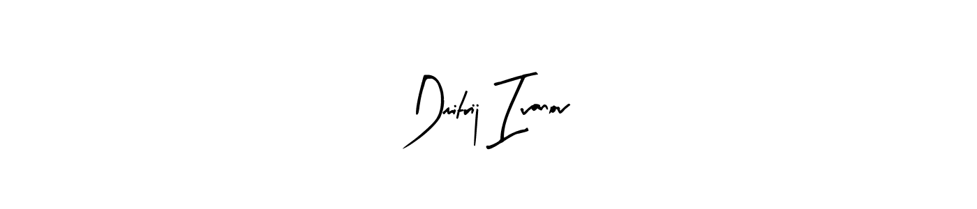 Create a beautiful signature design for name Dmitrij Ivanov. With this signature (Arty Signature) fonts, you can make a handwritten signature for free. Dmitrij Ivanov signature style 8 images and pictures png