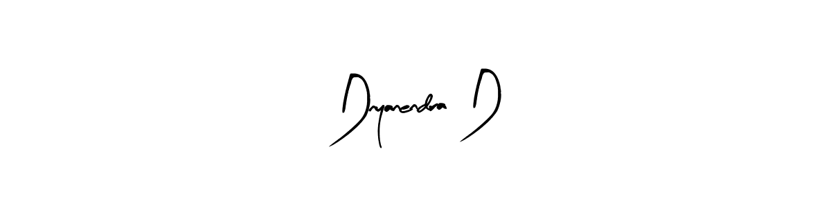 Use a signature maker to create a handwritten signature online. With this signature software, you can design (Arty Signature) your own signature for name Dnyanendra D. Dnyanendra D signature style 8 images and pictures png