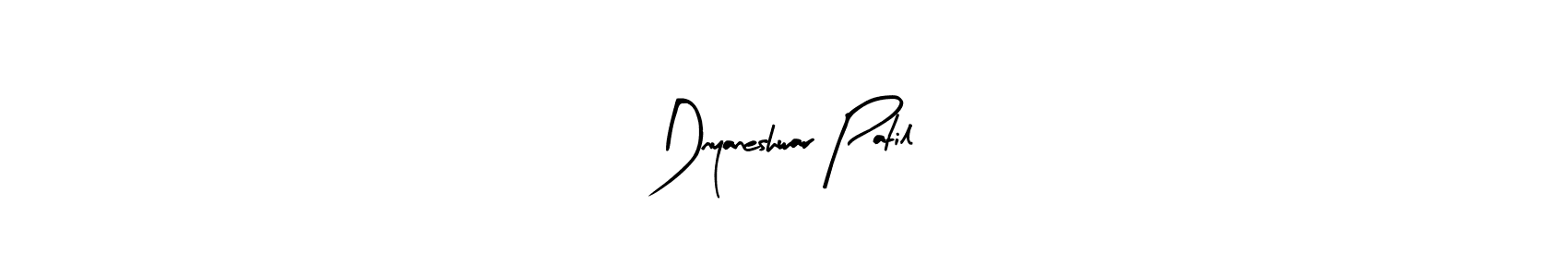 You should practise on your own different ways (Arty Signature) to write your name (Dnyaneshwar Patil) in signature. don't let someone else do it for you. Dnyaneshwar Patil signature style 8 images and pictures png