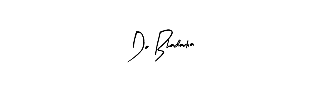 Similarly Arty Signature is the best handwritten signature design. Signature creator online .You can use it as an online autograph creator for name Do Bhadarka. Do Bhadarka signature style 8 images and pictures png