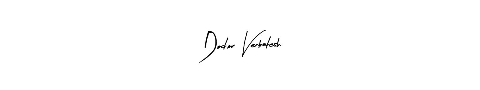 You should practise on your own different ways (Arty Signature) to write your name (Doctor Venkatesh) in signature. don't let someone else do it for you. Doctor Venkatesh signature style 8 images and pictures png