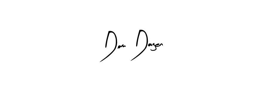 Make a beautiful signature design for name Dom Dagen. With this signature (Arty Signature) style, you can create a handwritten signature for free. Dom Dagen signature style 8 images and pictures png