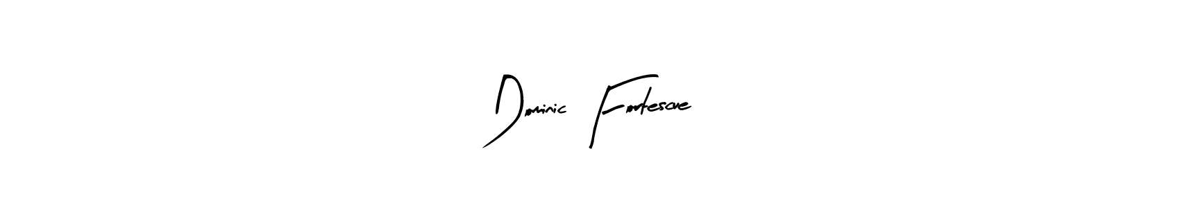 Arty Signature is a professional signature style that is perfect for those who want to add a touch of class to their signature. It is also a great choice for those who want to make their signature more unique. Get Dominic Fortescue name to fancy signature for free. Dominic Fortescue signature style 8 images and pictures png