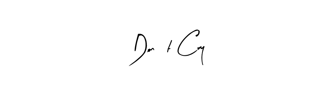 You should practise on your own different ways (Arty Signature) to write your name (Don’t Cry) in signature. don't let someone else do it for you. Don’t Cry signature style 8 images and pictures png