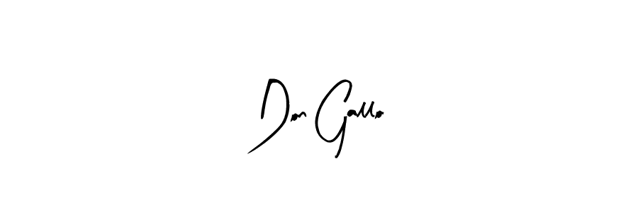 Once you've used our free online signature maker to create your best signature Arty Signature style, it's time to enjoy all of the benefits that Don Gallo name signing documents. Don Gallo signature style 8 images and pictures png