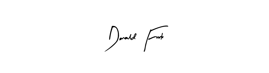 Donald Furk stylish signature style. Best Handwritten Sign (Arty Signature) for my name. Handwritten Signature Collection Ideas for my name Donald Furk. Donald Furk signature style 8 images and pictures png