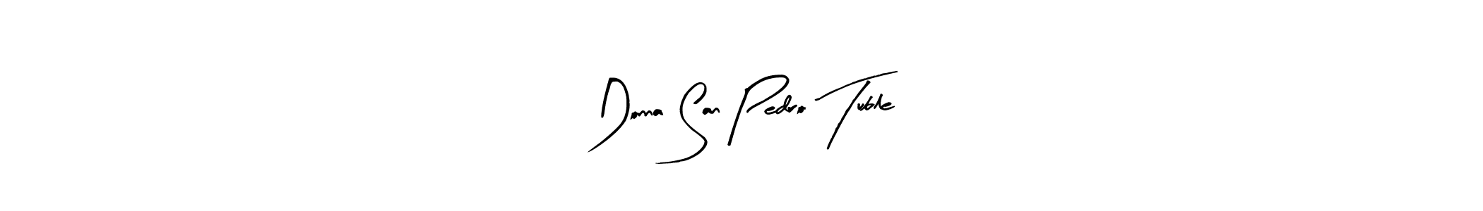 Arty Signature is a professional signature style that is perfect for those who want to add a touch of class to their signature. It is also a great choice for those who want to make their signature more unique. Get Donna San Pedro Tuble name to fancy signature for free. Donna San Pedro Tuble signature style 8 images and pictures png