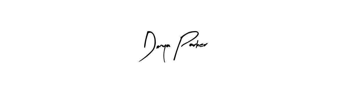 if you are searching for the best signature style for your name Donya Parker. so please give up your signature search. here we have designed multiple signature styles  using Arty Signature. Donya Parker signature style 8 images and pictures png