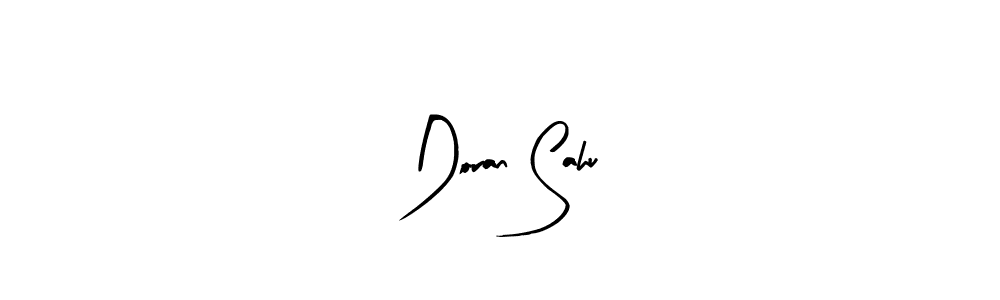 Design your own signature with our free online signature maker. With this signature software, you can create a handwritten (Arty Signature) signature for name Doran Sahu. Doran Sahu signature style 8 images and pictures png
