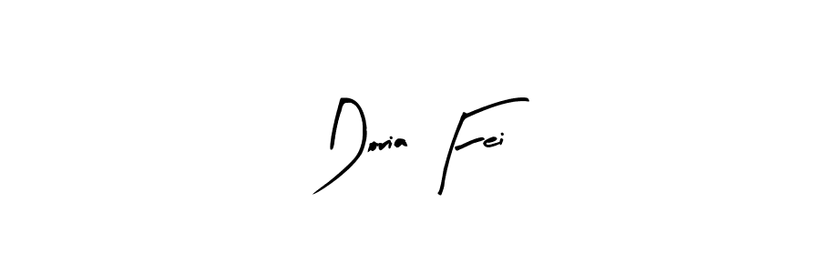 How to make Doria Fei name signature. Use Arty Signature style for creating short signs online. This is the latest handwritten sign. Doria Fei signature style 8 images and pictures png