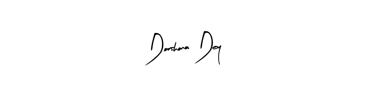 Dorshona Dey stylish signature style. Best Handwritten Sign (Arty Signature) for my name. Handwritten Signature Collection Ideas for my name Dorshona Dey. Dorshona Dey signature style 8 images and pictures png