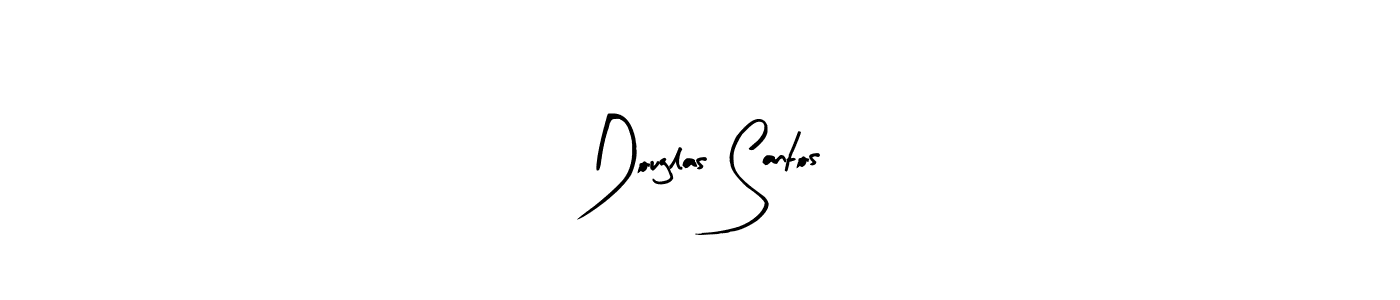 Create a beautiful signature design for name Douglas Santos. With this signature (Arty Signature) fonts, you can make a handwritten signature for free. Douglas Santos signature style 8 images and pictures png