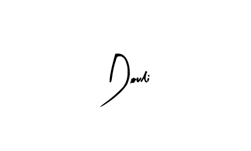 if you are searching for the best signature style for your name Douli. so please give up your signature search. here we have designed multiple signature styles  using Arty Signature. Douli signature style 8 images and pictures png