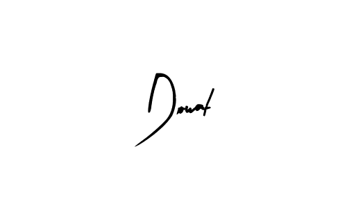 This is the best signature style for the Dowat name. Also you like these signature font (Arty Signature). Mix name signature. Dowat signature style 8 images and pictures png