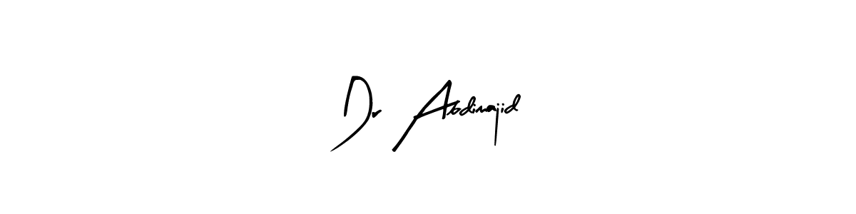 Also we have Dr Abdimajid name is the best signature style. Create professional handwritten signature collection using Arty Signature autograph style. Dr Abdimajid signature style 8 images and pictures png