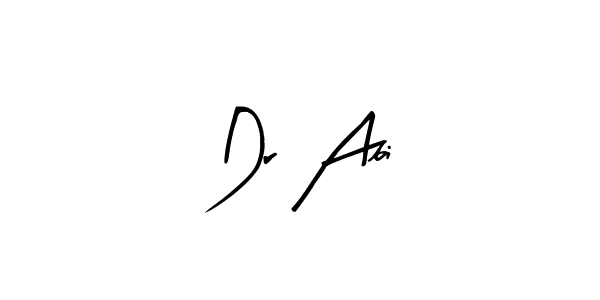This is the best signature style for the Dr Abi name. Also you like these signature font (Arty Signature). Mix name signature. Dr Abi signature style 8 images and pictures png