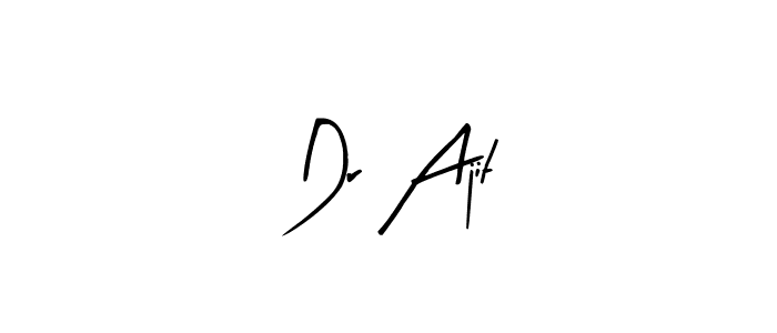 if you are searching for the best signature style for your name Dr Ajit. so please give up your signature search. here we have designed multiple signature styles  using Arty Signature. Dr Ajit signature style 8 images and pictures png