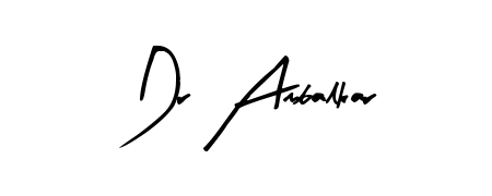 Make your name Dr Ambalkar memorable on every contract using Arty Signature autograph style. Instant transparent background export available. Dr Ambalkar signature style 8 images and pictures png