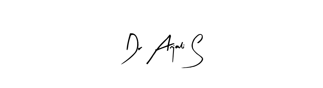 Make a short Dr Anjali S signature style. Manage your documents anywhere anytime using Arty Signature. Create and add eSignatures, submit forms, share and send files easily. Dr Anjali S signature style 8 images and pictures png