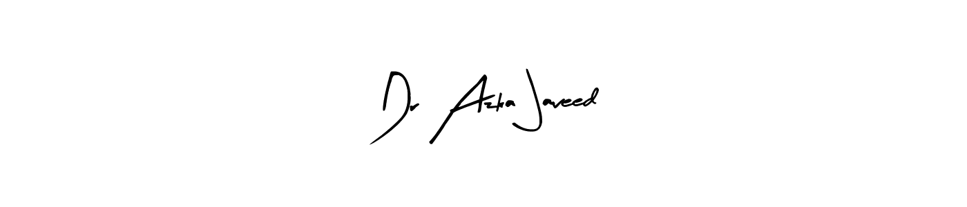 It looks lik you need a new signature style for name Dr Azka Javeed. Design unique handwritten (Arty Signature) signature with our free signature maker in just a few clicks. Dr Azka Javeed signature style 8 images and pictures png