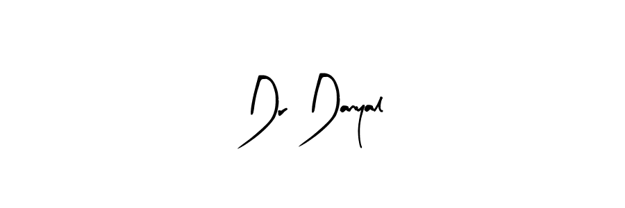 How to make Dr Danyal name signature. Use Arty Signature style for creating short signs online. This is the latest handwritten sign. Dr Danyal signature style 8 images and pictures png