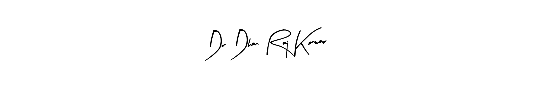 Arty Signature is a professional signature style that is perfect for those who want to add a touch of class to their signature. It is also a great choice for those who want to make their signature more unique. Get Dr Dhan Raj Konwar name to fancy signature for free. Dr Dhan Raj Konwar signature style 8 images and pictures png