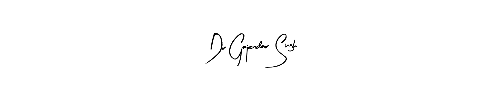 Make a beautiful signature design for name Dr Gajendar Singh. With this signature (Arty Signature) style, you can create a handwritten signature for free. Dr Gajendar Singh signature style 8 images and pictures png