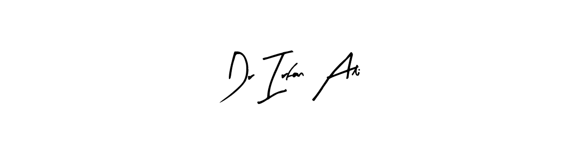 Also we have Dr Irfan Ali name is the best signature style. Create professional handwritten signature collection using Arty Signature autograph style. Dr Irfan Ali signature style 8 images and pictures png