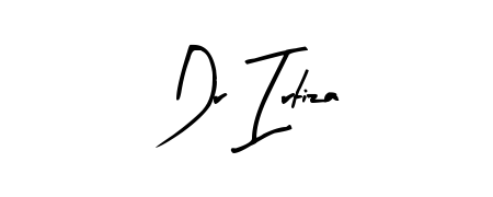 Achieve flawless digital penmanship with Dr Irtiza name in Arty Signature font. The perfect tool for creating online signatures. Dr Irtiza signature style 8 images and pictures png