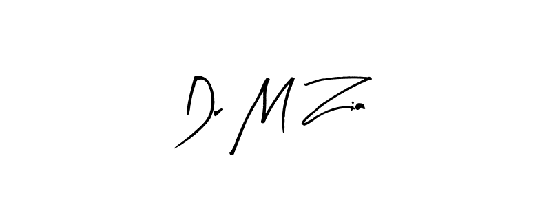 Dr M Zia stylish signature style. Best Handwritten Sign (Arty Signature) for my name. Handwritten Signature Collection Ideas for my name Dr M Zia. Dr M Zia signature style 8 images and pictures png