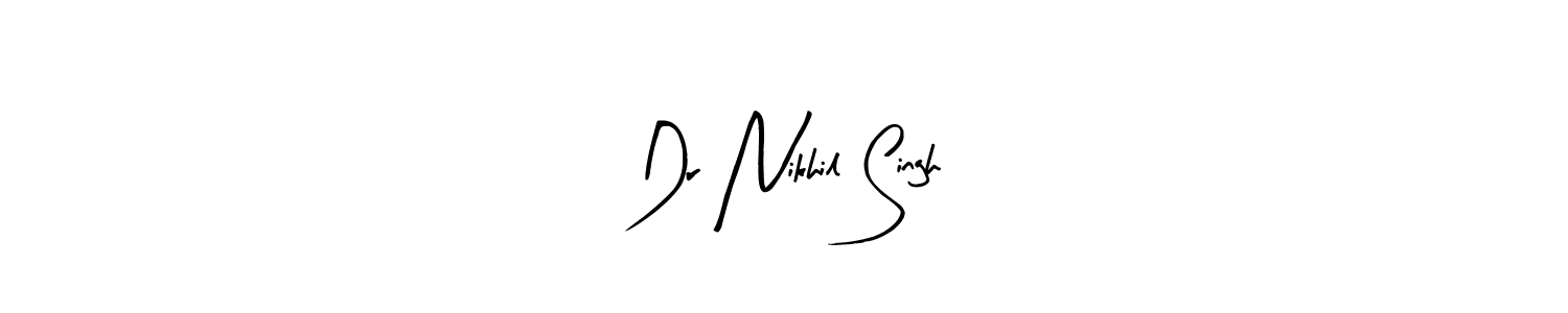 if you are searching for the best signature style for your name Dr Nikhil Singh. so please give up your signature search. here we have designed multiple signature styles  using Arty Signature. Dr Nikhil Singh signature style 8 images and pictures png