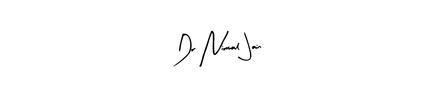 Dr Nirmal Jain stylish signature style. Best Handwritten Sign (Arty Signature) for my name. Handwritten Signature Collection Ideas for my name Dr Nirmal Jain. Dr Nirmal Jain signature style 8 images and pictures png