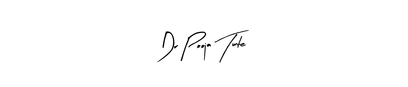 You should practise on your own different ways (Arty Signature) to write your name (Dr Pooja Tunte) in signature. don't let someone else do it for you. Dr Pooja Tunte signature style 8 images and pictures png