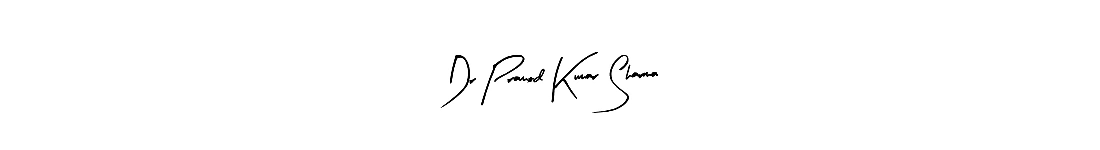 Make a beautiful signature design for name Dr Pramod Kumar Sharma. Use this online signature maker to create a handwritten signature for free. Dr Pramod Kumar Sharma signature style 8 images and pictures png