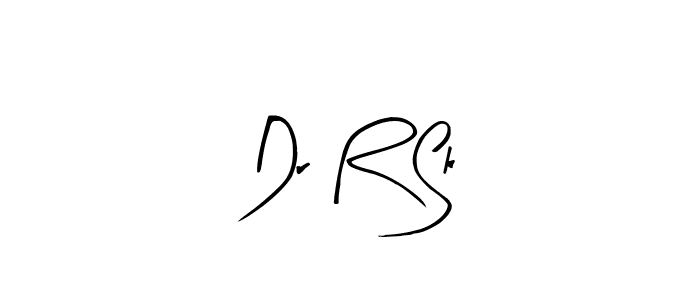 Create a beautiful signature design for name Dr R Sk. With this signature (Arty Signature) fonts, you can make a handwritten signature for free. Dr R Sk signature style 8 images and pictures png