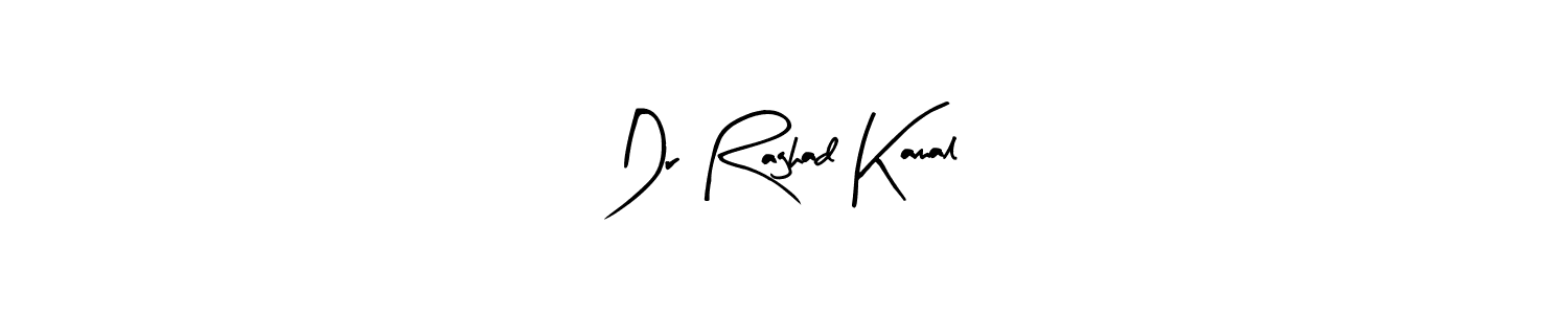 if you are searching for the best signature style for your name Dr Raghad Kamal. so please give up your signature search. here we have designed multiple signature styles  using Arty Signature. Dr Raghad Kamal signature style 8 images and pictures png