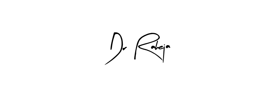 How to make Dr Raheja signature? Arty Signature is a professional autograph style. Create handwritten signature for Dr Raheja name. Dr Raheja signature style 8 images and pictures png