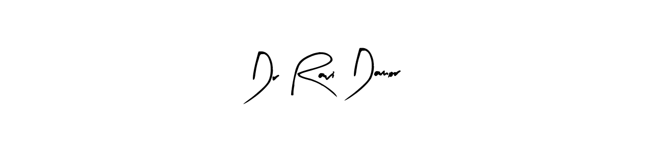 Similarly Arty Signature is the best handwritten signature design. Signature creator online .You can use it as an online autograph creator for name Dr Ravi Damor. Dr Ravi Damor signature style 8 images and pictures png
