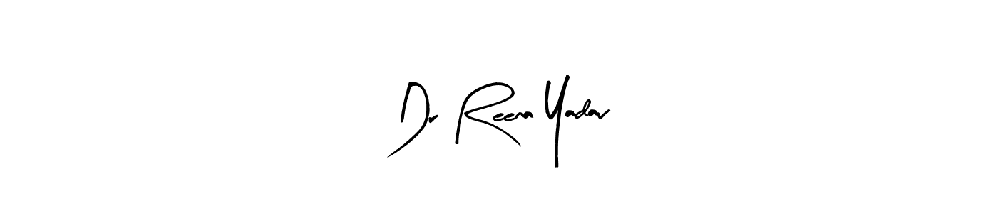 Make a short Dr Reena Yadav signature style. Manage your documents anywhere anytime using Arty Signature. Create and add eSignatures, submit forms, share and send files easily. Dr Reena Yadav signature style 8 images and pictures png