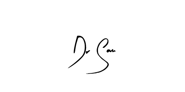 Arty Signature is a professional signature style that is perfect for those who want to add a touch of class to their signature. It is also a great choice for those who want to make their signature more unique. Get Dr Sam name to fancy signature for free. Dr Sam signature style 8 images and pictures png