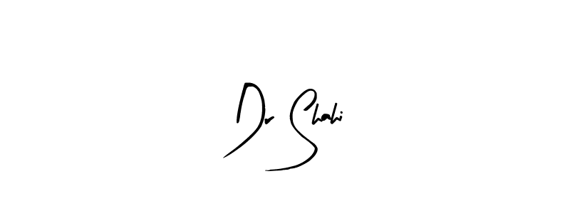 Make a beautiful signature design for name Dr Shahi. With this signature (Arty Signature) style, you can create a handwritten signature for free. Dr Shahi signature style 8 images and pictures png