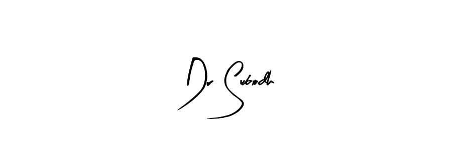 It looks lik you need a new signature style for name Dr Subodh. Design unique handwritten (Arty Signature) signature with our free signature maker in just a few clicks. Dr Subodh signature style 8 images and pictures png